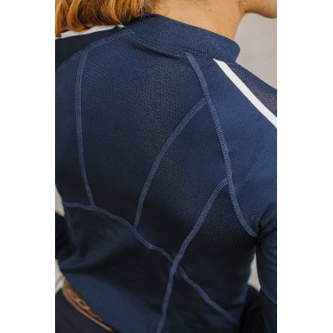 T-shirt Equithème Originals Mélodie Marina Blu marino