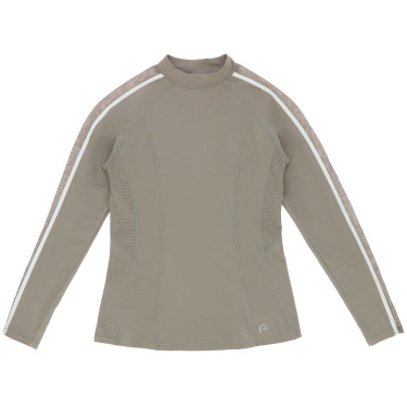 T-shirt Equithème Originals Mélodie Talpa Marrone