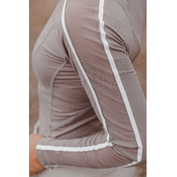 T-shirt Equithème Originals Mélodie Talpa Marrone