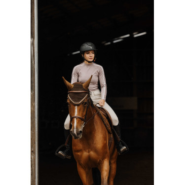 T-shirt Equithème Originals Mélodie Talpa Marrone