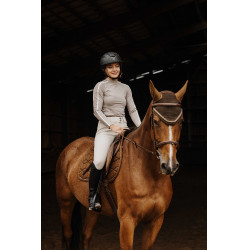 T-shirt Equithème Originals Mélodie Talpa Marrone