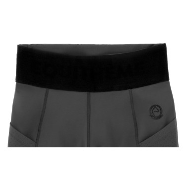 Leggings Ti amo Equithème Iris Grigio scuro