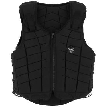 Gilet protettivo Equithème Tyr bambino Nero