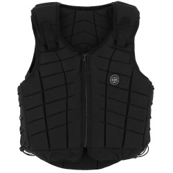 Gilet protettivo Equithème Tyr bambino Nero