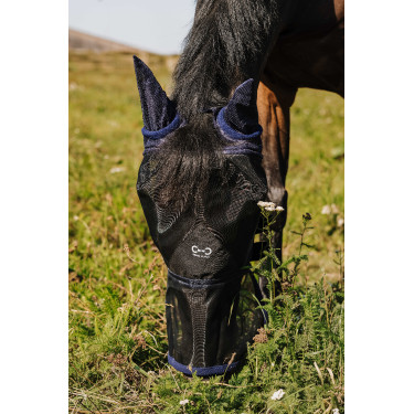 Maschera antimosche Riding World First Marina Blu marino