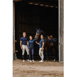 Polo Equithème Lucas Marina Blu marino