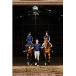 Polo Equithème Lucas Marina Blu marino