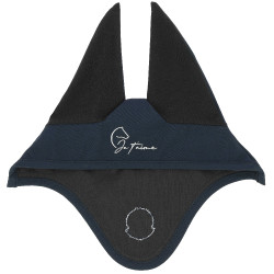 Cuffia antimosche Ti amo Equithème Origine Blu navy