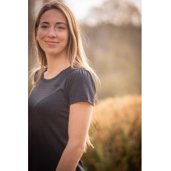 T-shirt Pénélope Techty a maniche corte Grigio T-shirt Pénélope Techty a maniche corte Grigio