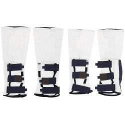 Paragambe anti-mosche Equithème Pro confezione da 4 Bianco Paragambe anti-mosche Equithème Pro confezione da 4 Bianco