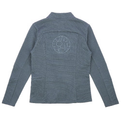 T-shirt Equithème Originals Emily donna Blu / grigio