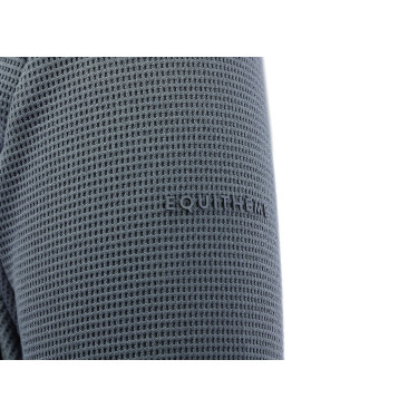 T-shirt Equithème Originals Emily donna Blu / grigio