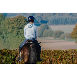 Felpa unisex Equithème Axel Blu / cielo