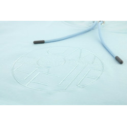 Felpa unisex Equithème Axel Blu / cielo