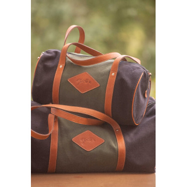 Borsa Pénélope Canvas Bowl Verde / nero Borsa Pénélope Canvas Bowl Verde / nero