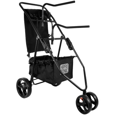Carrello smontabile Hippotonic a 3 ruote Nero Carrello smontabile Hippotonic a 3 ruote Nero