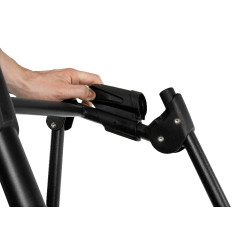 Carrello smontabile Hippotonic a 3 ruote Nero Carrello smontabile Hippotonic a 3 ruote Nero