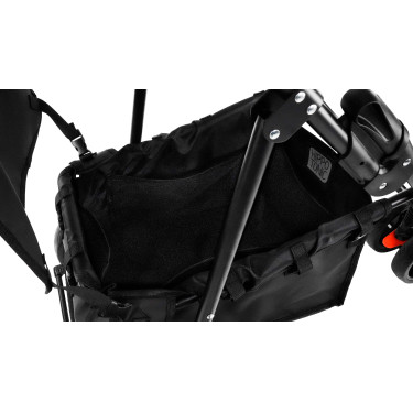 Carrello smontabile Hippotonic a 3 ruote Nero Carrello smontabile Hippotonic a 3 ruote Nero