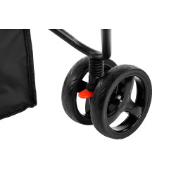 Carrello smontabile Hippotonic a 3 ruote Nero Carrello smontabile Hippotonic a 3 ruote Nero