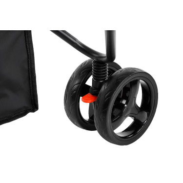 Carrello smontabile Hippotonic a 3 ruote Nero Carrello smontabile Hippotonic a 3 ruote Nero