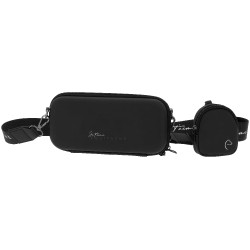 Pochette Je t'aime Equithème + Portamonete Nero