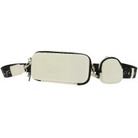 Pochette Je t'aime Equithème + Portamonete Ecrù Bianco