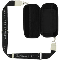 Pochette Je t'aime Equithème + Portamonete Ecrù Bianco