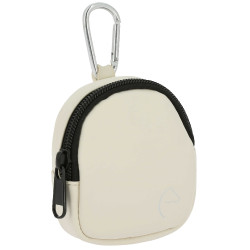 Pochette Je t'aime Equithème + Portamonete Ecrù Bianco Pochette Je t'aime Equithème + Portamonete Ecrù Bianco