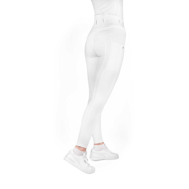 Pantaloni Equithème Mila da donna Bianco