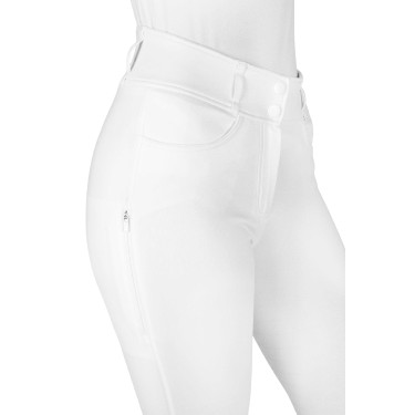 Pantaloni Equithème Mila da donna Bianco