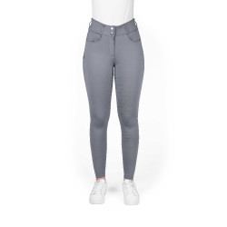 Pantaloni Equithème Mila da donna Grigio