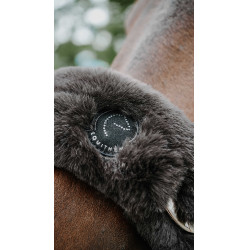 Capezza Je t'aime Equithème Snuggy Marrone