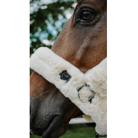 Capezza Je t'aime Equithème Snuggy Ecrù Bianco