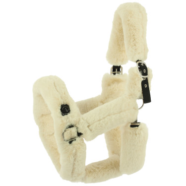 Capezza Je t'aime Equithème Snuggy Ecrù Bianco