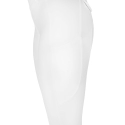 Leggings con fondo in silicone Equithème Alizé donna Bianco Leggings con fondo in silicone Equithème Alizé donna Bianco