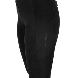 Leggings con fondo in silicone Equithème Alizé donna Nero
