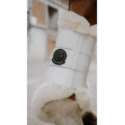 Stinchiere chiuse Je t'aime Equithème Snuggy Bianco