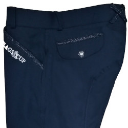 Pantaloni Flags & Cup Kokta donna Blu navy