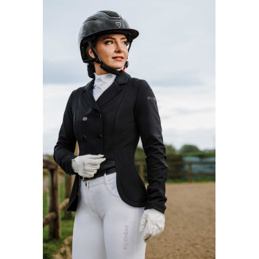 Frac da dressage Equithème Munich donna Nero Frac da dressage Equithème Munich donna Nero
