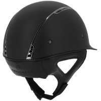 Casco Equithème Soazy opaco cromato argento Nero / cromo Casco Equithème Soazy opaco cromato argento Nero / cromo