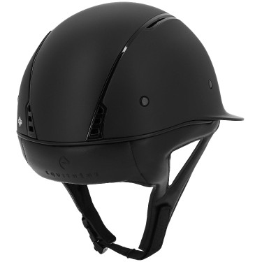 Casco Equithème Soazy opaco nero lucido Nero / nero