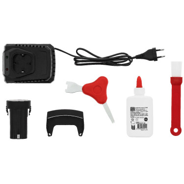 Tosatrice ST-X1H PRO Hippotonic senza fili + 2 batterie Rosso