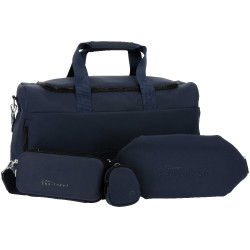 Borsa da weekend Je t'aime Equithème Marina Blu marino