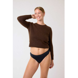 Perizoma Aphrodite flusso leggero Smoon Nero