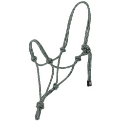 Capezza etologica Norton Glim Verde scuro / argento Capezza etologica Norton Glim Verde scuro / argento