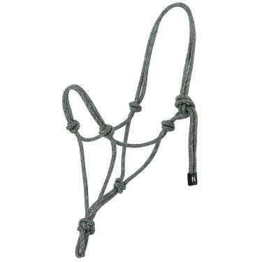 Capezza etologica Norton Glim Verde scuro / argento Capezza etologica Norton Glim Verde scuro / argento