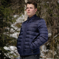 Veste light homme Karisto Flags & Cup Bleu marine