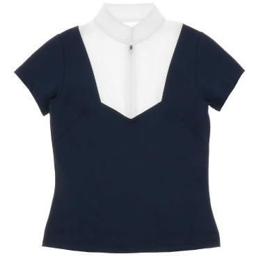 Polo Equithème Tokyo Marina Blu marino