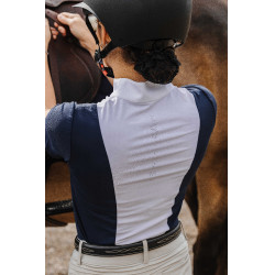 Polo Equithème Tokyo Marina Blu marino
