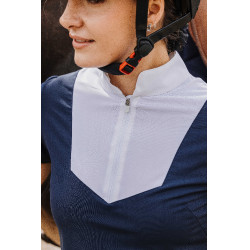 Polo Equithème Tokyo Marina Blu marino